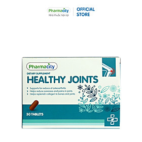 Viên hỗ trợ xương khớp Pharmacity Healthy Joints Hộp 30 viên