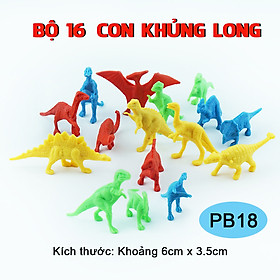 Bộ đồ chơi sưu tập mô hình Khủng Long Dinosaurs nhựa ABS cao cấp