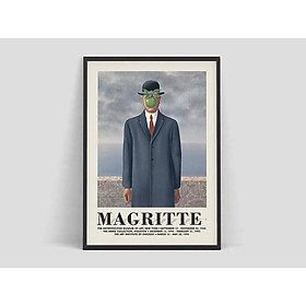 Tranh treo tường | Rene Magritte - Áp phích triển lãm cho Bảo tàng Nghệ thuật Metropolitan, New York