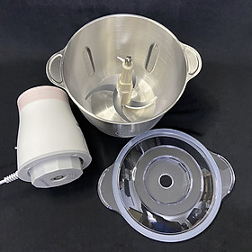 Mua Máy xay thịt   xay rau củ quả đa năng công suất 300W 2 tốc độ - 4 lưỡi dao - Dung tích 2 lít - Chất liệu Inox bền đẹp