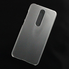 Ốp lưng dành cho Nokia X5, Nokia 5.1 Plus nhựa cứng nhám trong