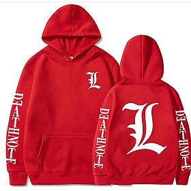 Áo hoodie in họa tiết Death note áo nỉ có mũ