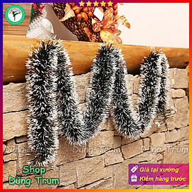 Mua Dây Chồn Xanh Tuyết Dài 2m Rộng 7cm Trang Trí Noel Sự Kiện Tết