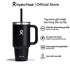 Mua Bình giữ nhiệt Hydro Flask 32 oz All Around Travel Tumbler có kèm ống hút - Hàng chính hãng(Season 2024)