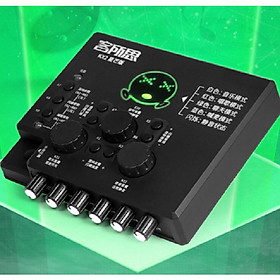 Sound Card hát Karaoke Live stream XOX KX-2S Hàng Nhập Khẩu