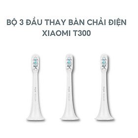 Bộ 3 đầu thay bàn chải đánh răng điện Xiaomi T300 T500