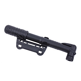 Mini Pocket Pump Portable Cycling Bike Bicycle Tire Inflator Air Pump with Bracket Fits for Schrader & Presta Valves