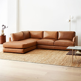 Sofa da phòng khách góc L MSF07 Juno Sofa nhiều màu lựa chọn 