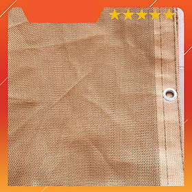 Mua LƯỚI CHE NẮNG - MAY VIỀN  KHUY - MÀU KEM  - 4M X 5M
