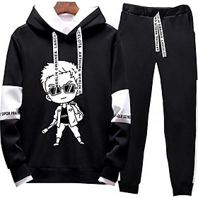 Bộ quần áo hoodie nam ArcticHunter, thời trang trẻ, phong cách Hàn Quốc, thương hiệu chính hãng