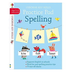Usborne Key Skills Practice Pad: Spelling 5-6