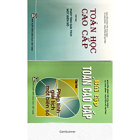 Combo Toán cao cấp tập 2 + bài tập – tái bản năm 2021