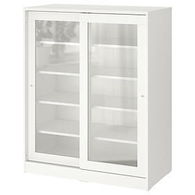 Mua BRUNO  Tủ lưu trữ đồ dùng cửa kính CAB_001  100x48x123cm