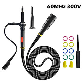 Mua Bộ Que Đo Máy Hiện Sóng Thay Thế ABG P2060  Đầu Dò Máy Hiện Sóng 60mhz 300V DC 1X 10x 1 Đầu Dò  Máy Kiểm Tra Vạn Năng Đầu Dò Dây Dẫn Kiểm Tra - Hàng Chính Hãng
