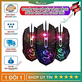 Mua Chuột Led Có Dây Hình Rồng Dành Cho Các Game Thủ -dc4096
