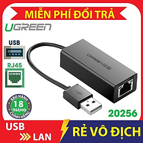 Cable USB 3.0 to LAN Ugreen 20256(20255) chuẩn Gigabit - Hàng chính hãng