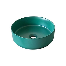 Mua Chậu sứ màu - lavabo sứ màu Xám Kanly SU529