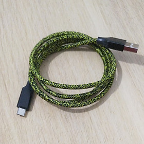 Dây cáp sạc cổng Micro USB dành cho Samsung, Oppo, Xiaomi dây dù bện chống đứt, chống xoắn rối - Giào màu ngẫu nhiên