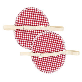 Set 2 Tấm Lót Nách Bằng Vải Cotton Thấm Hút Mồ Hôi