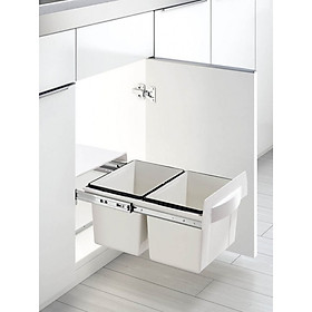 Mua Thùng Rác Âm Tủ 2 Ngăn Chính Hãng Romatek Lọt Lòng Tủ 360 mm
