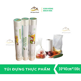 Mua Túi đựng thực phẩm siêu thị an toàn  tiện lợi kích thước 25*35*100 cái/cuộn