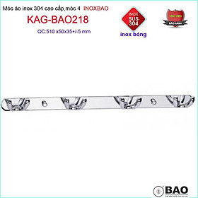 Mua Móc Inox Bảo KAG-BAO218  móc áo phòng tắm SUS304 đúc đặc sang trọng thiết kế tin tế đến từng chi tiết