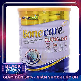 Sữa bột Bonecare xương và khớp 400g: dành cho người lớn bổ sung GLUCOSAMINE tạo dịch nhờn cho khớp, giúp phòng ngừa đau xương khớp, viêm khớp, đặc biệt là người bệnh xương và khớp.