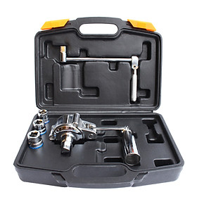 Tire Nut Remover Kit Tire Lug Nut Wrench Labor Saving Torque Multiplier Wheel Removing Repair Tool with Carrying Case