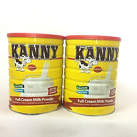 Combo 2 hộp Kanny sữa cao năng lượng 500 Kcalo/100 Gr, nguyên kem, bổ sung dinh dưỡng từ 1 tuổi trở lên (900g)