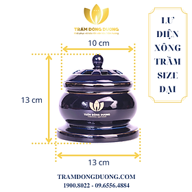 Mua Bộ xông Trầm hương điện bằng sứ