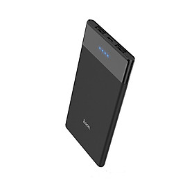 Pin Sạc Dự Phòng Hoco B35D Dung Lượng 5000mAh 2 Cổng USB + Tăng Đèn Led Nhiều Màu - Chính Hãng
