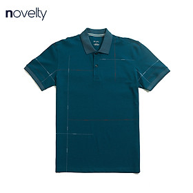 Áo thun nam Polo NOVELTY dệt họa tiết 210136N