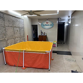 Mua Bể bơi mini 2.2m x 3.1m x 0.8m cho bé bể bơi khung kim loại  bể bơi lắp ghép tại nhà