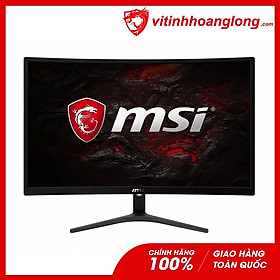 Mua Màn Hình Cong MSI Optix 24 inch G241VC 75Hz cho PC gaming Full HD 1920 x 1080  75Hz  VA  1ms