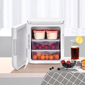 Tủ lạnh mini Baseus 6L Tủ lạnh đa chức năng Sưởi ấm và Làm lạnh với Dây nguồn AC / DC