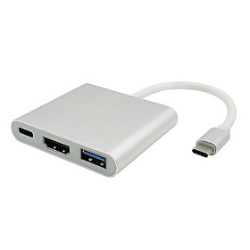 Mua Bộ chuyển Type C ra HDMI + USB 3.0 + Type C