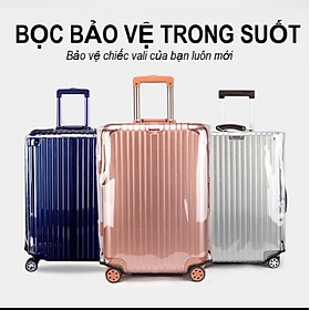 Hình ảnh Túi bọc vali trong suốt size 20, 24, 28, 29