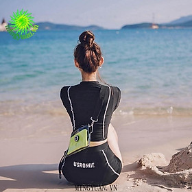 Đồ bơi 2 mảnh tay dài phong cách Hàn Quốc 2020 cho nữ
