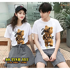 Áo thun cặp đôi Couple, có BigSize từ S đến 8XL, form slimfit, cotton thoáng mát, ATTY10- Thời Trang Waoo