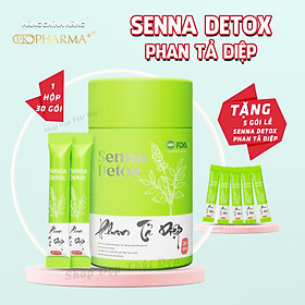 Phan Tả Diệp Senna Detox - Hỗ trợ kích thích thải độc tố đường ruột (Hộp 30 gói Hàng Chính Hãng)
