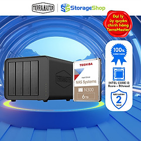 Mua Bộ Ổ cứng mạng NAS TerraMaster F4-424 Pro+NAS N300 Hàng chính hãng