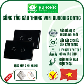 Hunonic Công Tắc Cầu Thang điều khiển bằng Wifi Datic