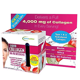 Thực phẩm bổ sung Collagen Ống Applied Nutrition Liquid Collagen 4000mg 30