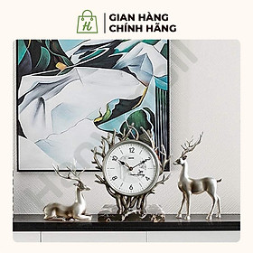 Mua Đồng Hồ Để Bàn Hình Đôi Hươu