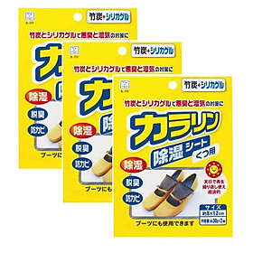 Combo Gói hút ẩm, khử mùi cho giày Kokubo 30g x 2 miếng - Nội địa Nhật Bản