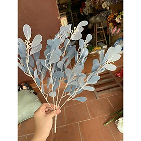 Lá giả, cành lá bạc hà điểm lọ hoa mẫu mới nhiều màu đẹp trang trí nhà cửa, sự kiện, cưới hỏi