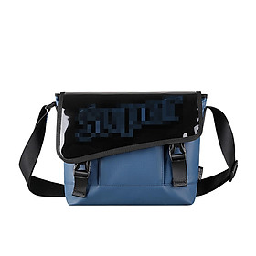 Túi đeo chéo nam Mark Ryden, vải chống nước, nhiều ngăn đựng đồ dùng-Màu xanh dương