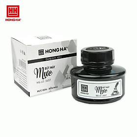 Lọ mực Hồng Hà 3432 60ml / Mực Queen - Mực bơm bút máy