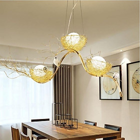 Đèn thả kiểu dáng độc đáo trang trí nội thất cao cấp, sang trọng - kèm bóng LED chuyên dụng.