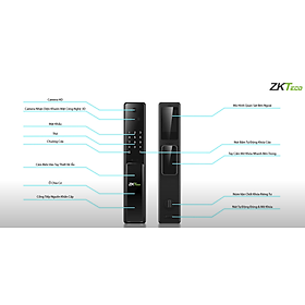 Mua Khóa cửa điện tử thông minh nhận diện khuôn mặt ZKTeco HBL400
